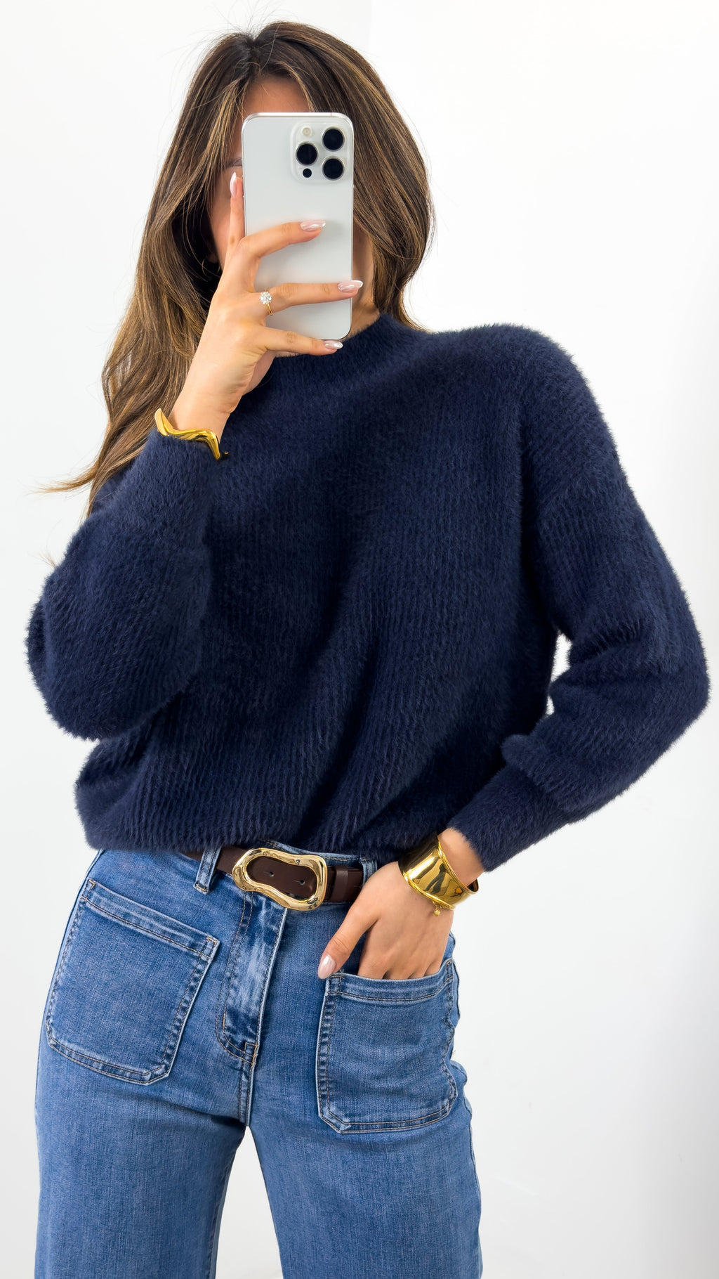 SERENA KNIT - NAVY