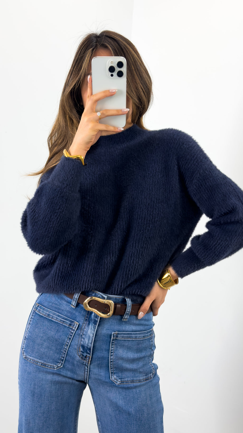 SERENA KNIT - NAVY