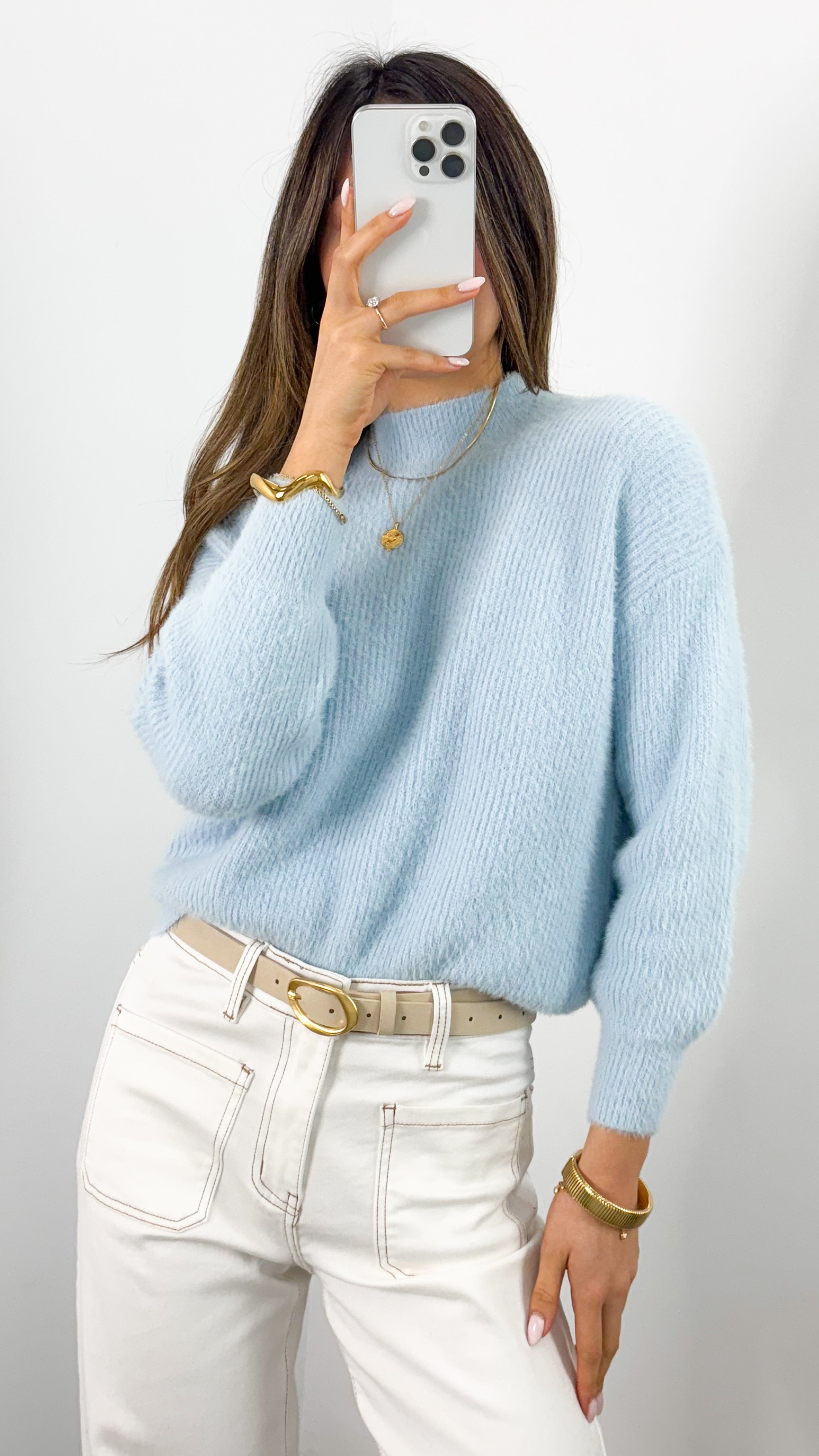 SERENA KNIT - BABY BLUE