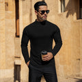 Slim Fit Mid-Neck Base Layer Men's T-Shirt